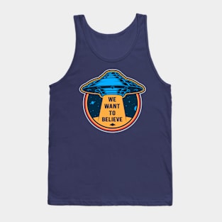 We Want to Believe Tank Top